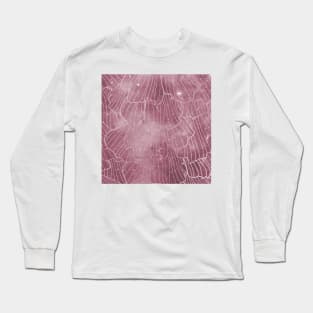 Galaxy rose - deep mauve Long Sleeve T-Shirt
